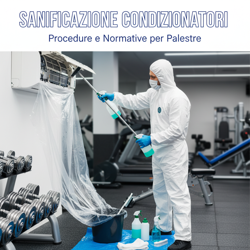 Sanificazione condizionatori palestra procedure e costi obbligatori